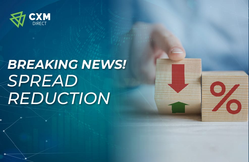 Unbeatable Trading Conditions: CXM Direct Implements Spread Reduction on Forex Instruments!