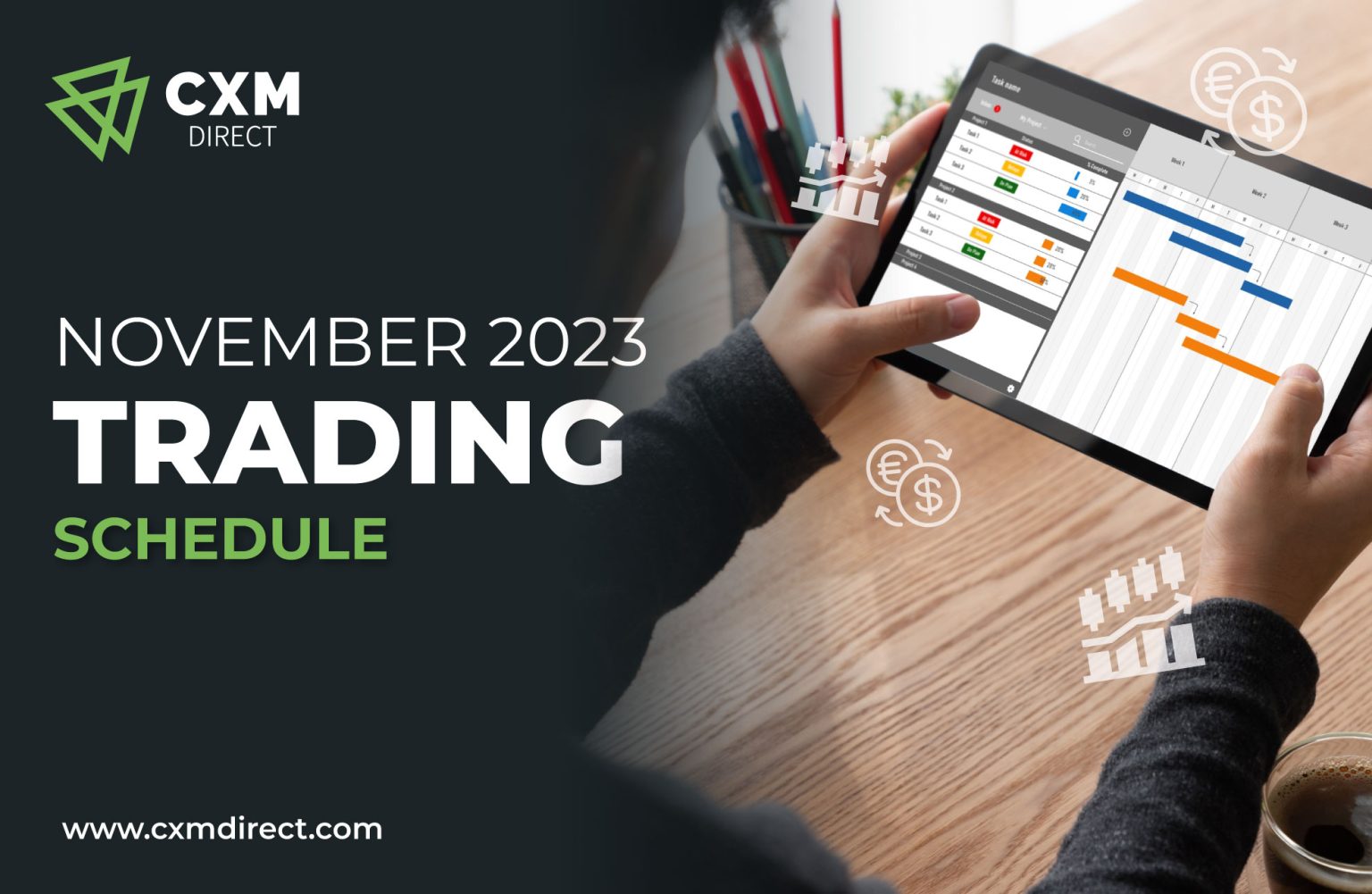 CXM - CXM Direct: November 2023 Trading Schedule